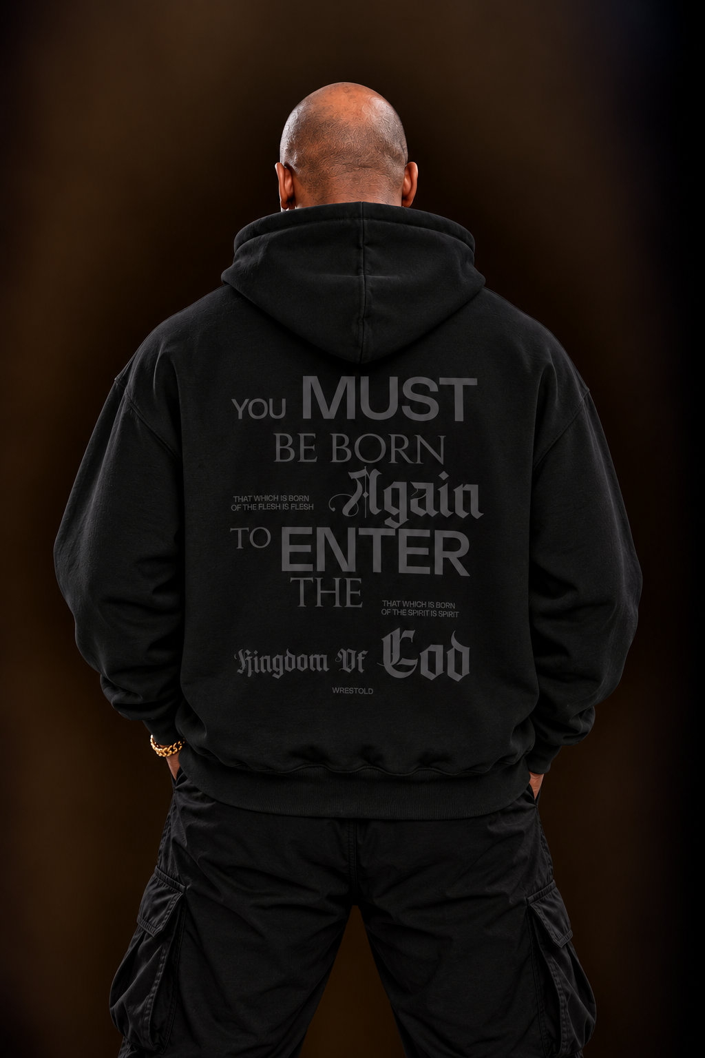 Born Again Black Hoodie