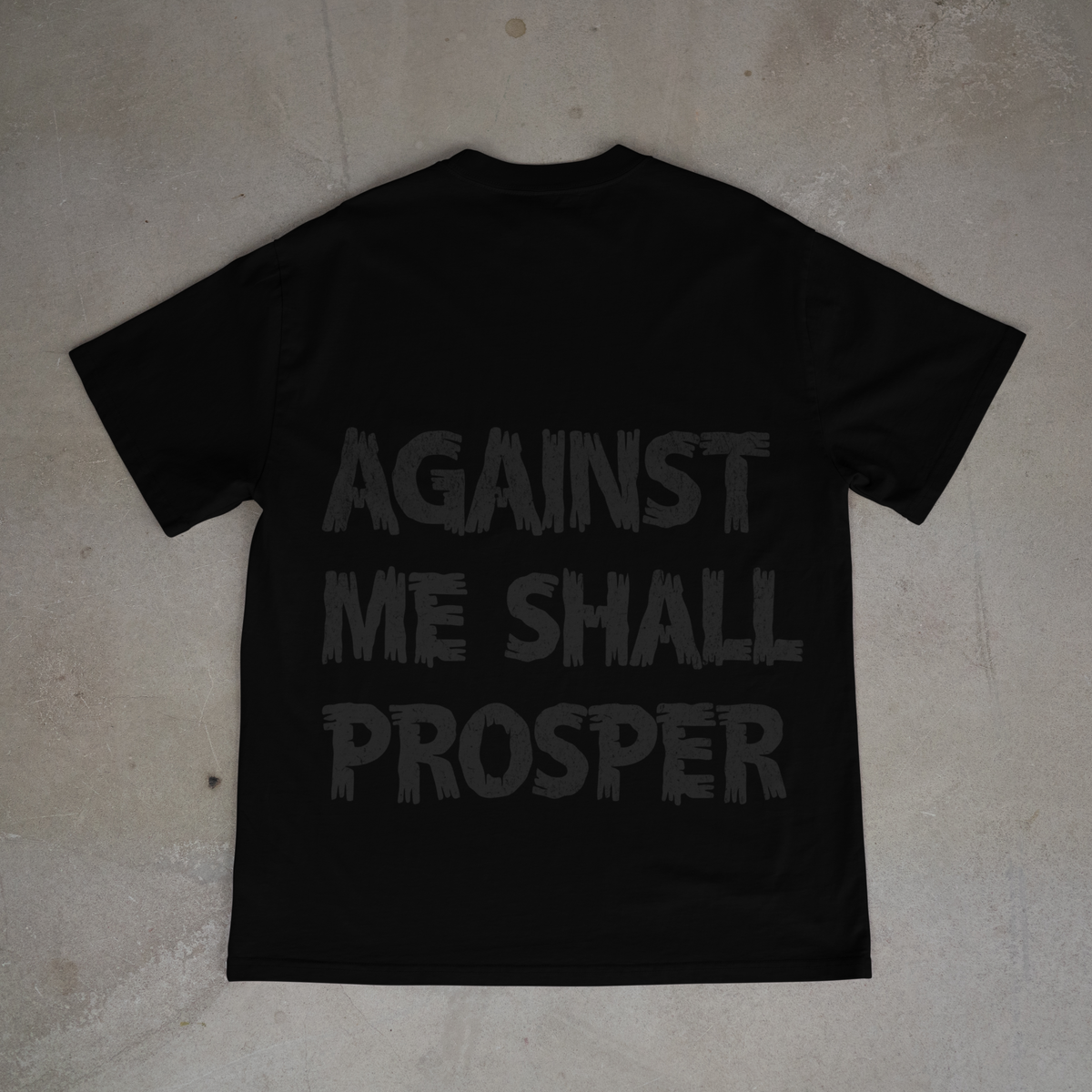 No Weapon Black T-shirt Black