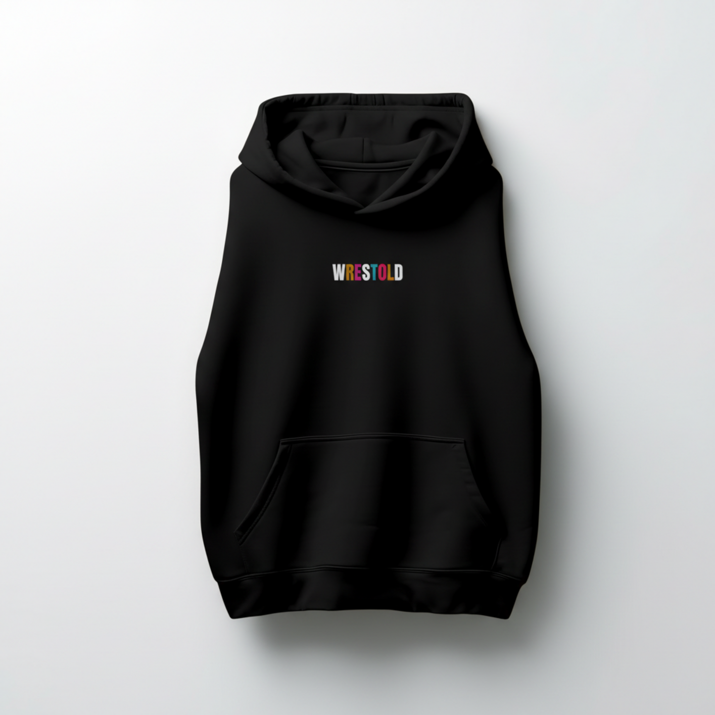 Ephesians 6:12 black Multicolour Hoodie