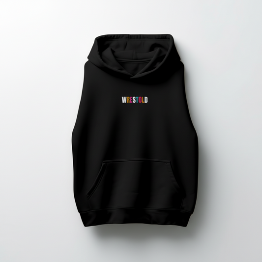 Ephesians 6:12 black Multicolour Hoodie