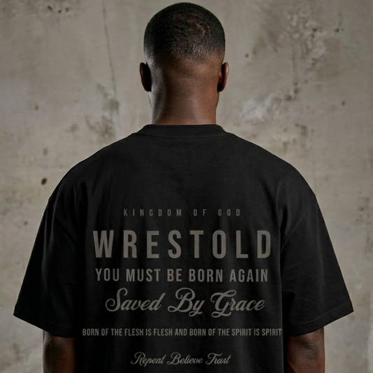 Born Again Black Tee
