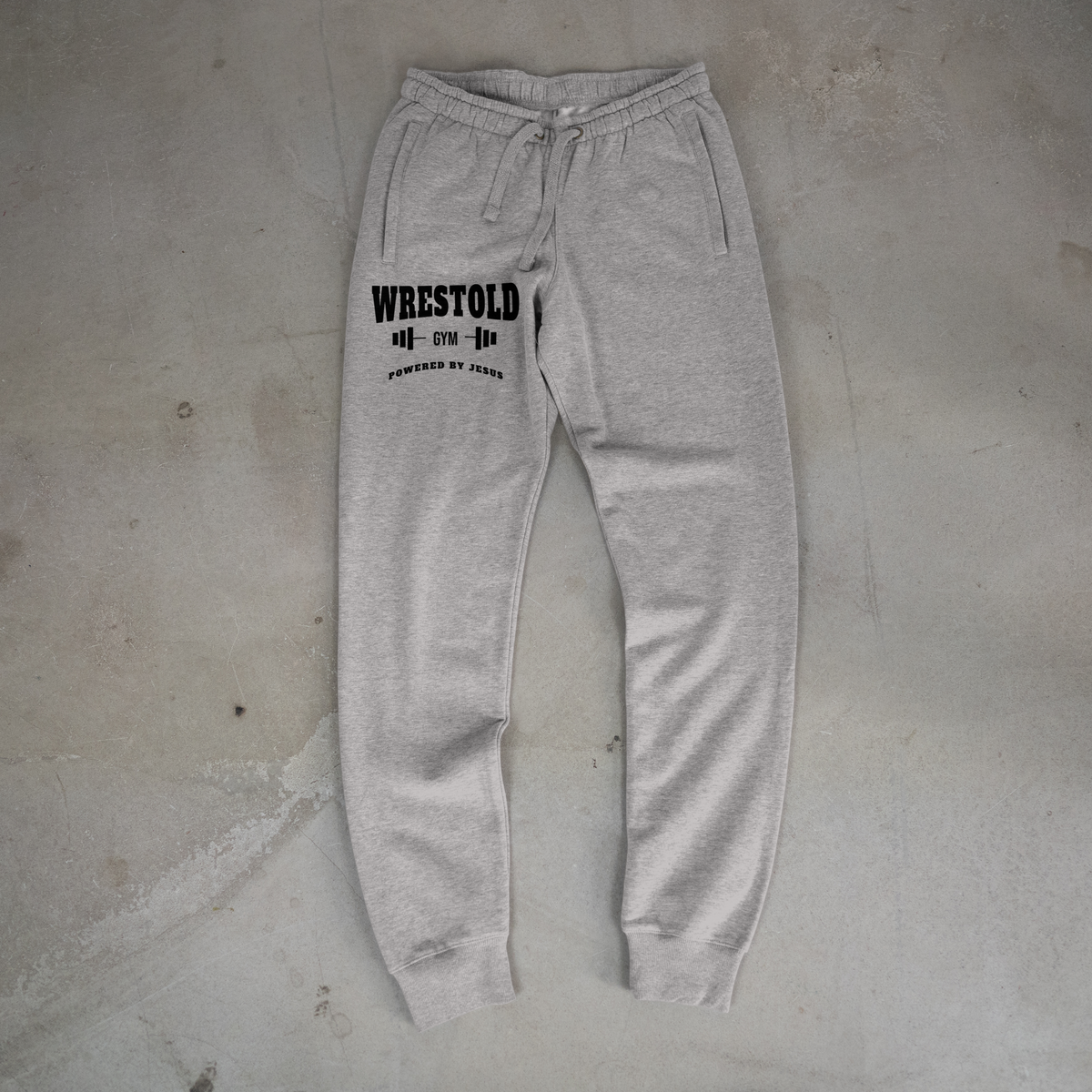 Powered By Jesus Silver Joggers
