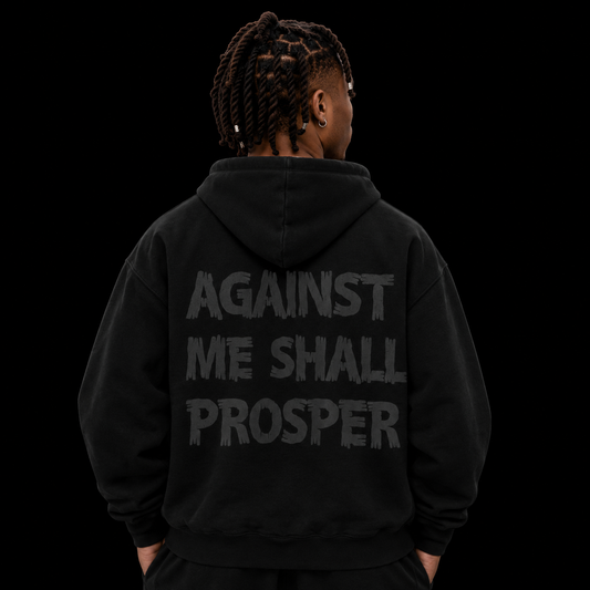 No Weapon Black Hoodie black