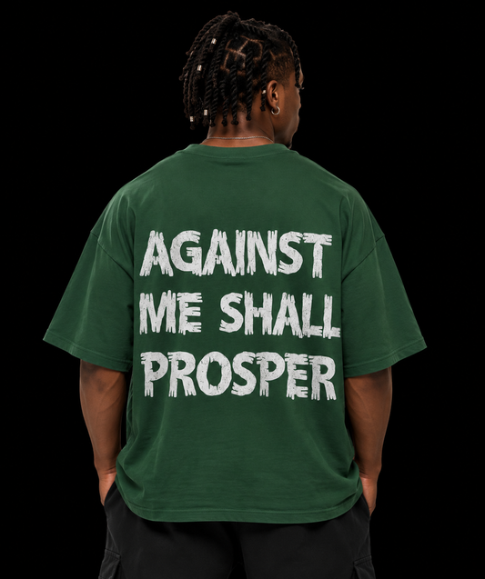 No Weapon Green T-shirt White