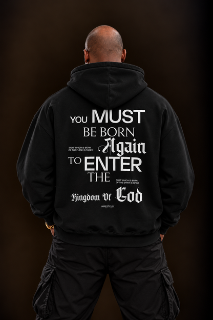 Born Again Black Hoodie