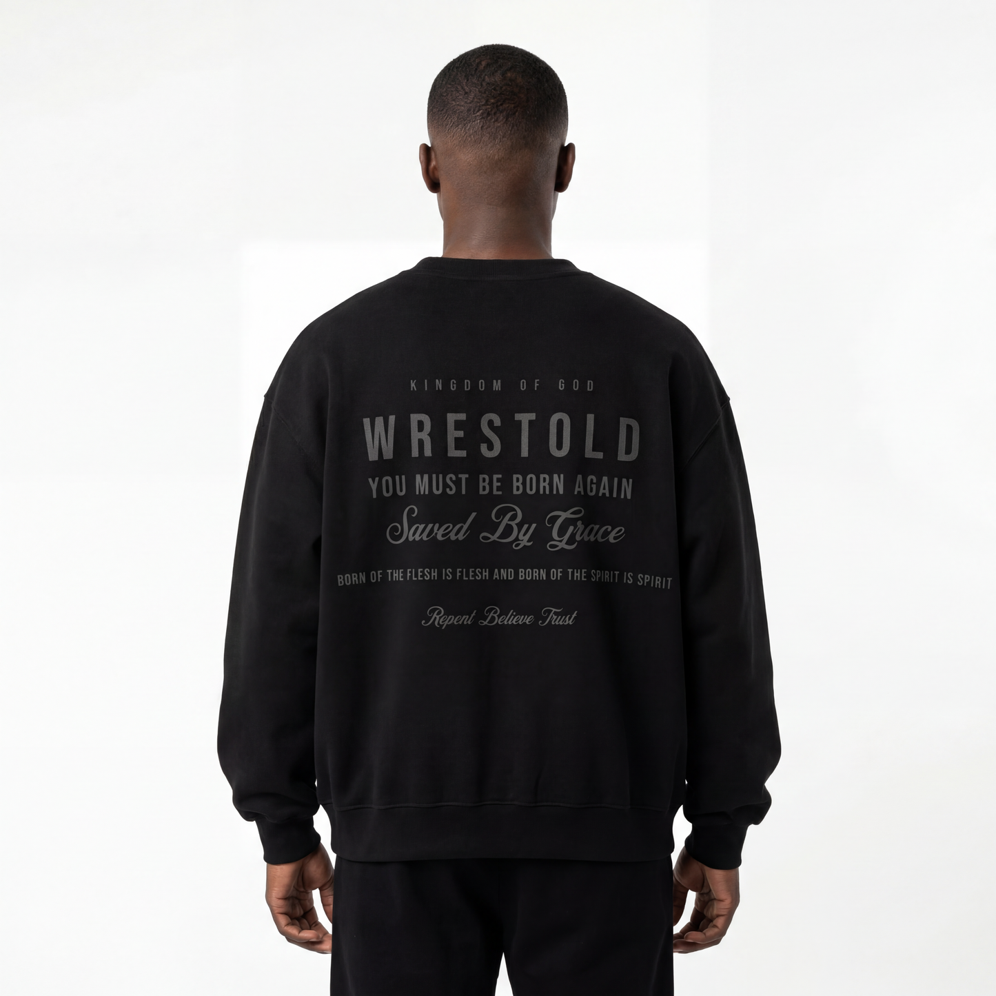 Born Again Black Sweatshirt