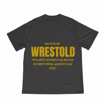 Ephesians 6:12 Grey Tee