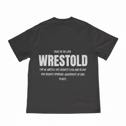 Ephesians 6:12 Grey Tee