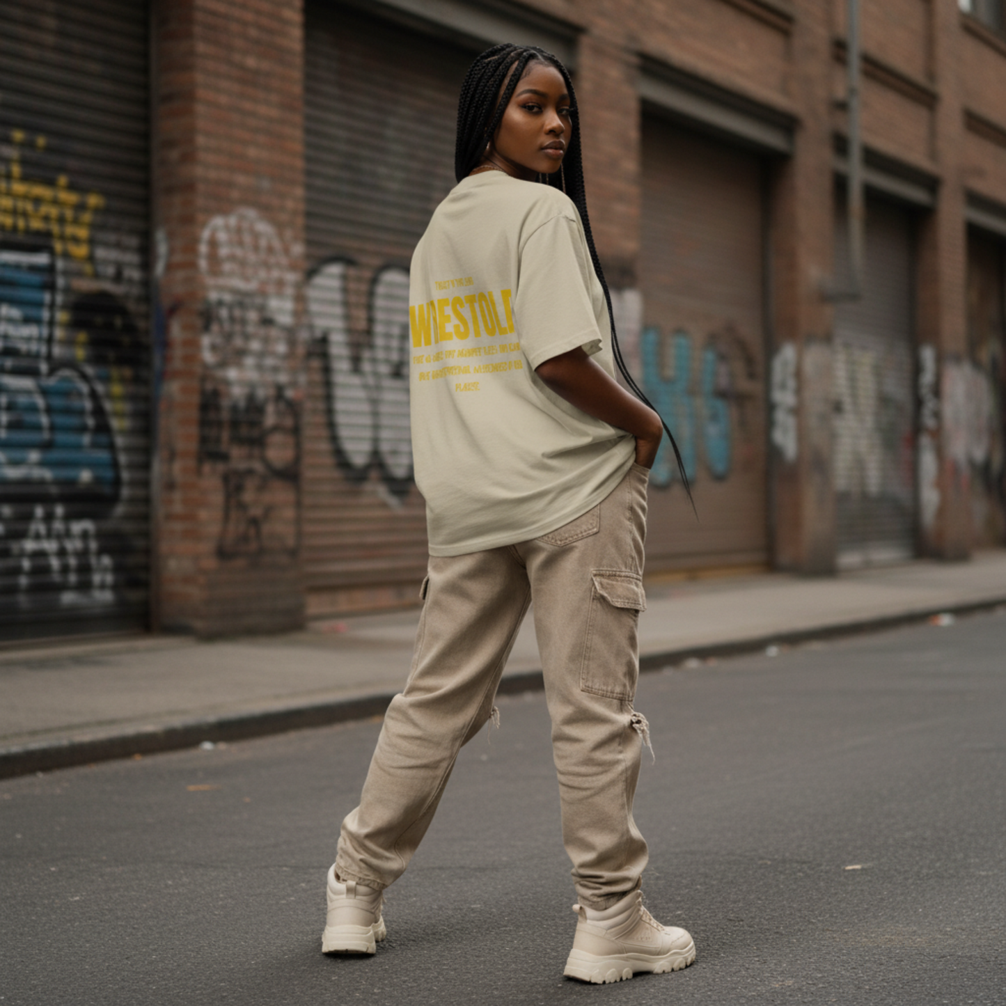 Ephesians 6:12 Sand Tee