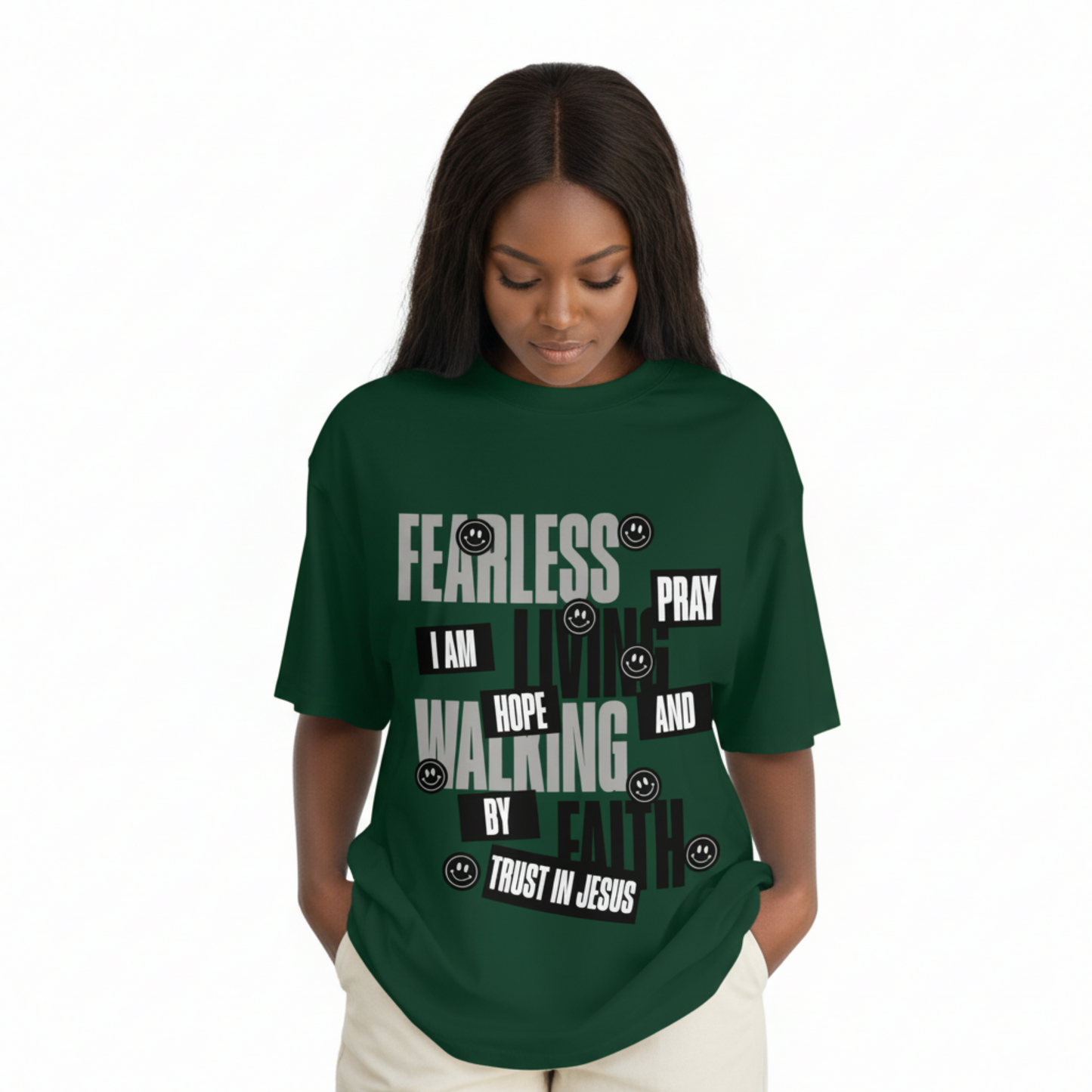Fearless Living Green T