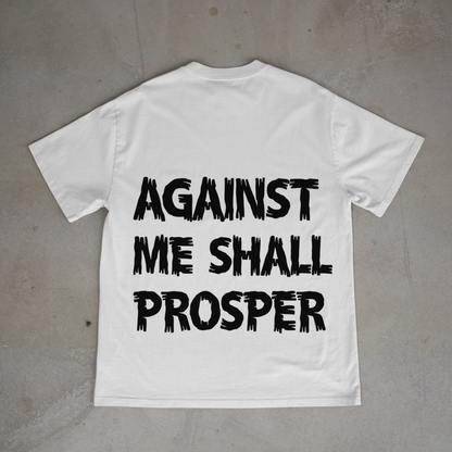 No Weapon White T-shirt Black