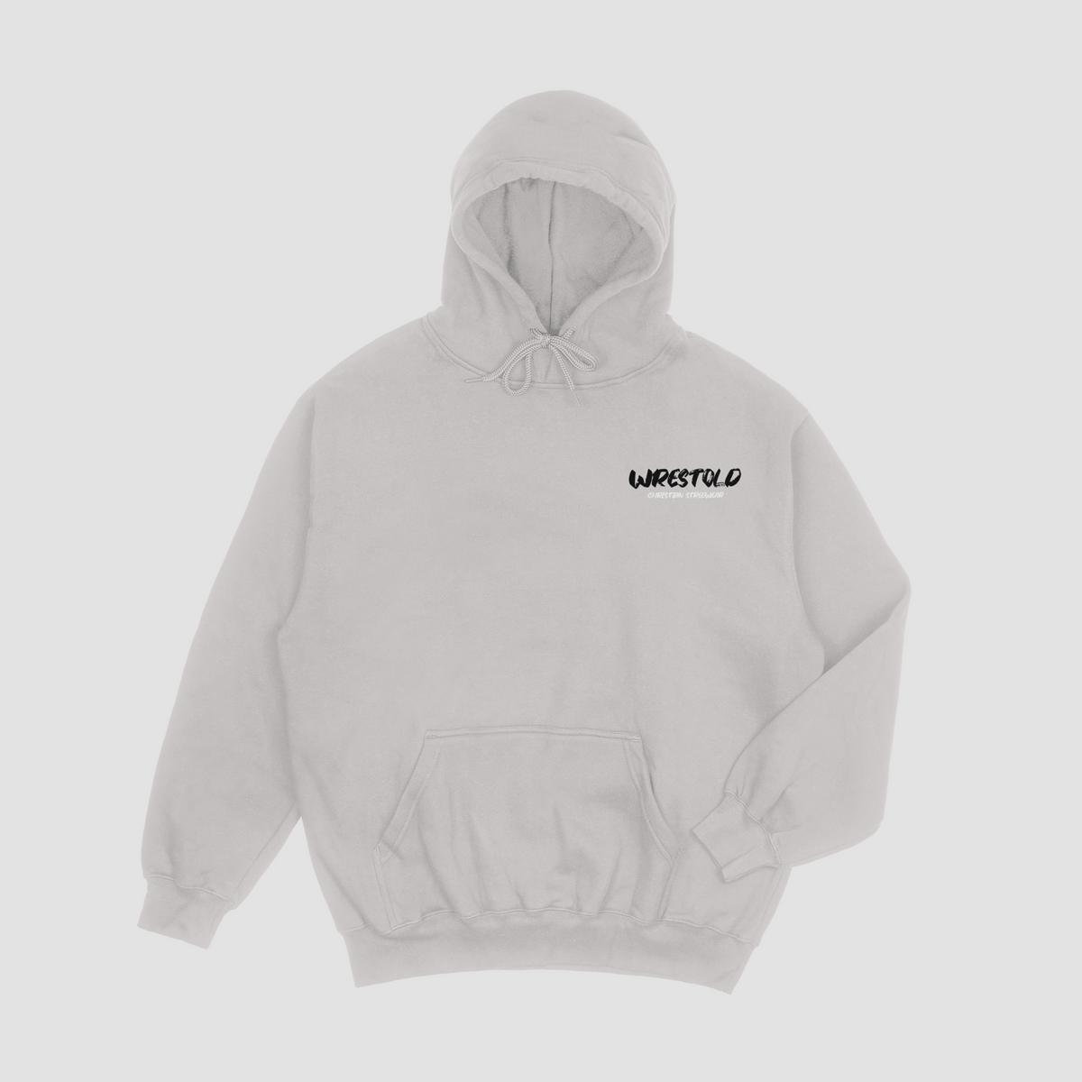 Prayer Without Ceasing Gray Hoodie