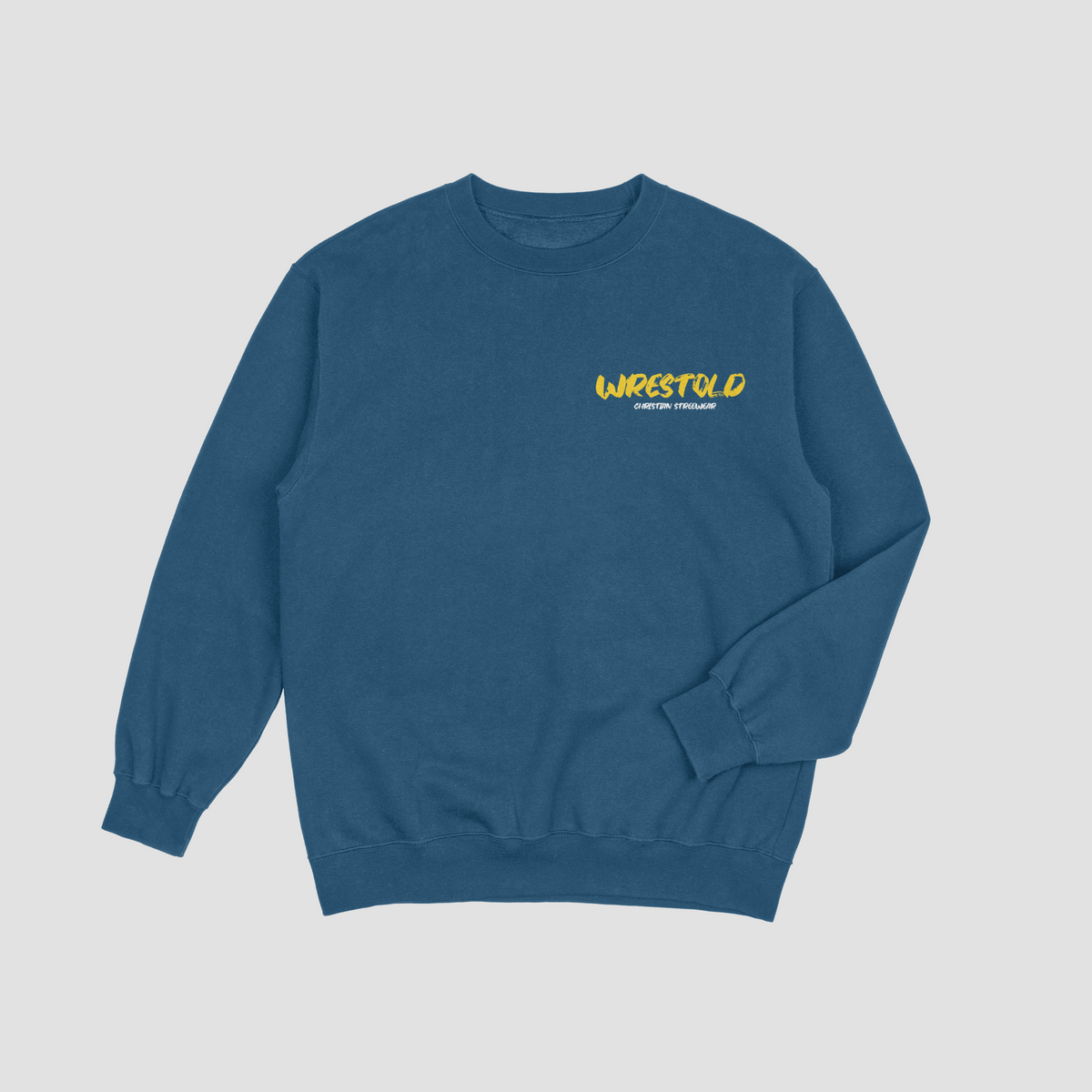 Prayer Without Ceasing Blue Sweatshirt