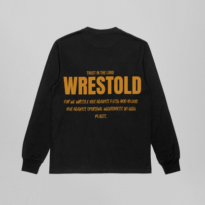 Ephesians 6:12 Black Sweatshirt