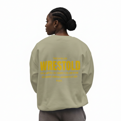 Ephesians 6:12 Sand Sweatshirt