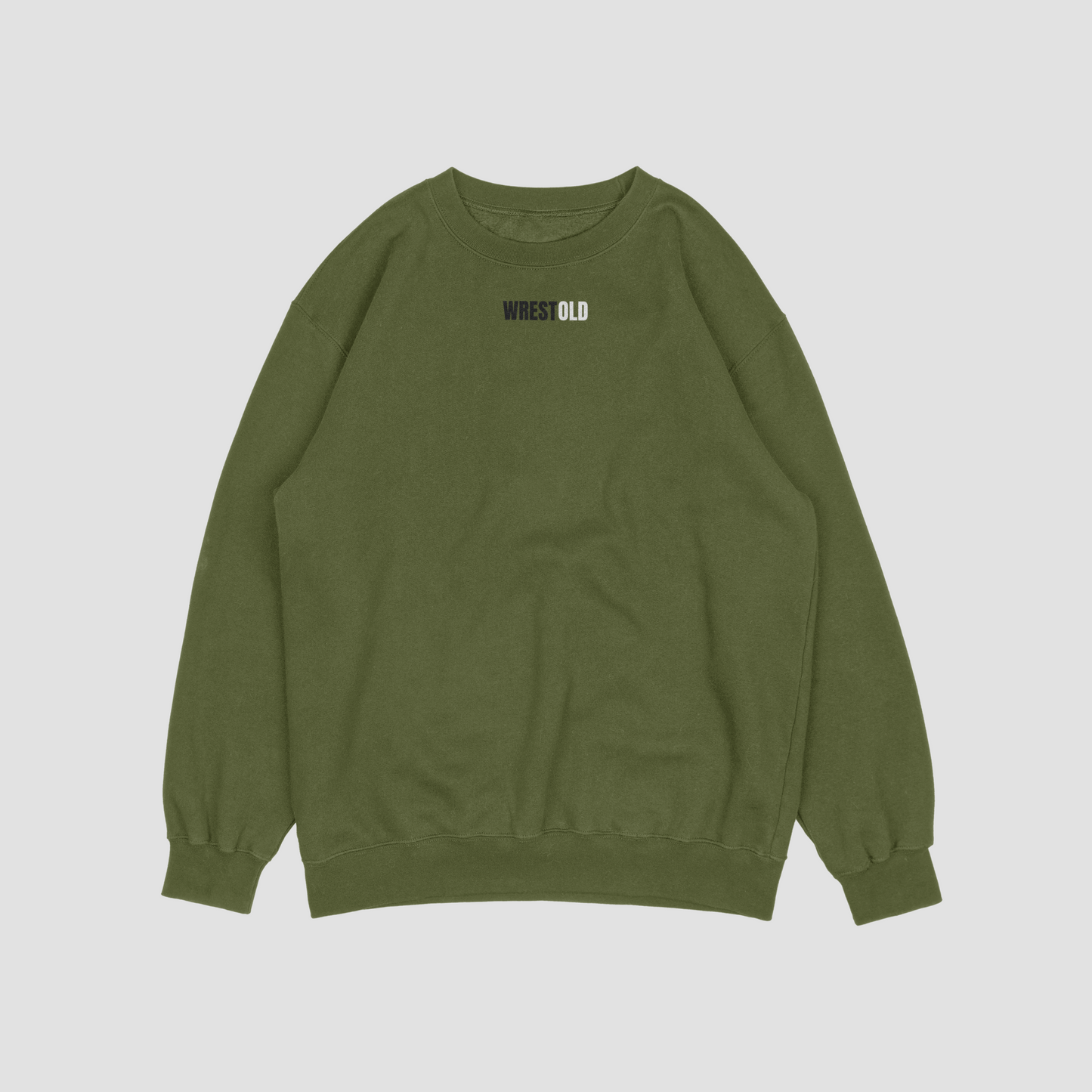 Ephesians 6:12 Green Sweatshirt