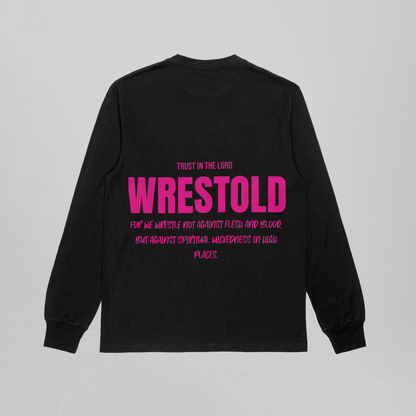 Ephesians 6:12 Black Sweatshirt