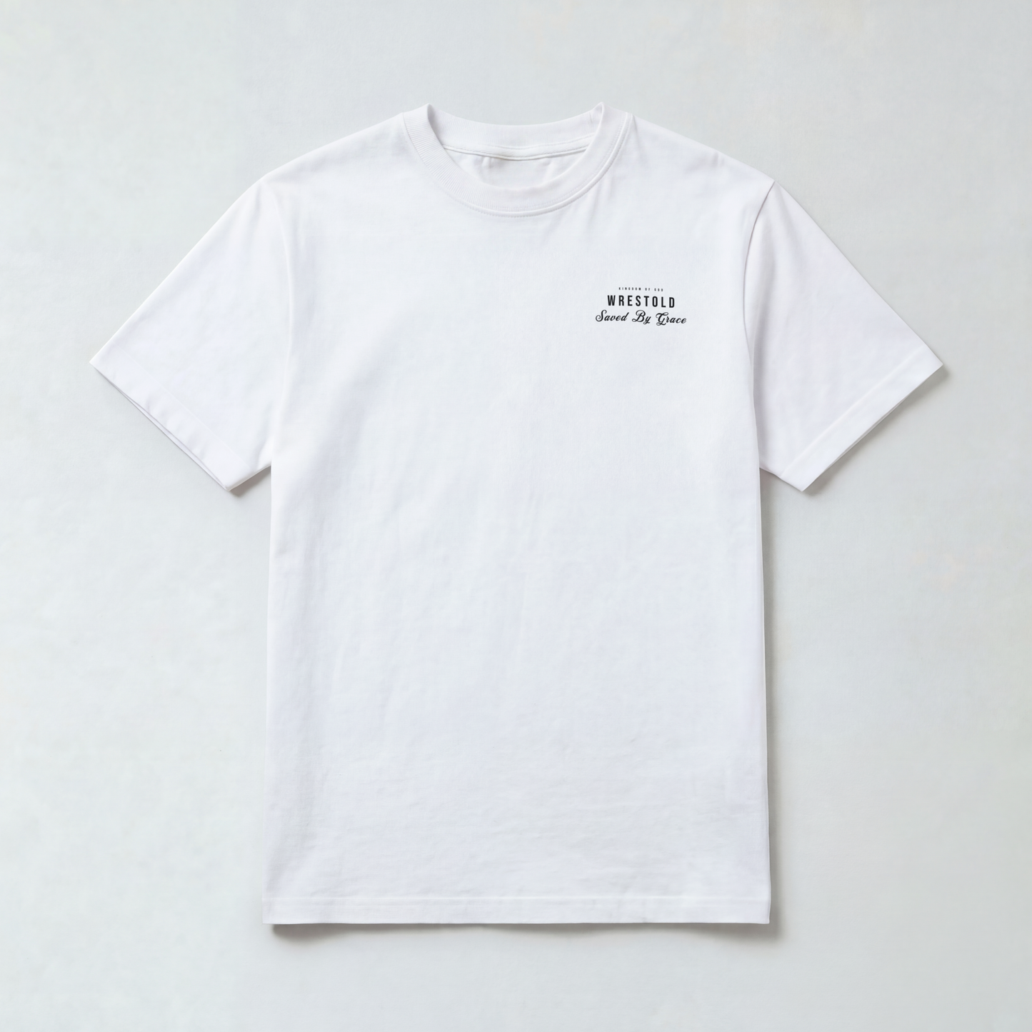 Born Again White Tee