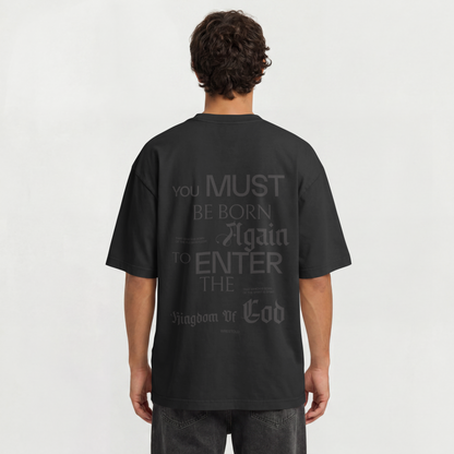 Born Again Black Tee