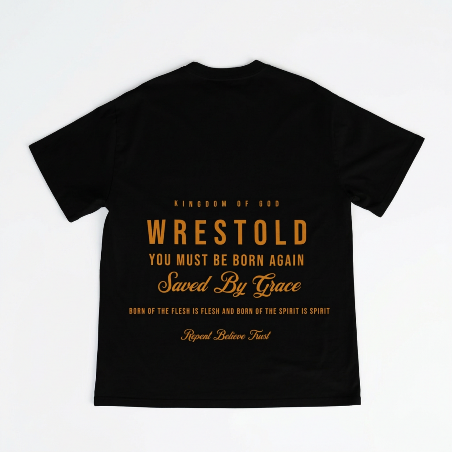 Born Again Black Tee