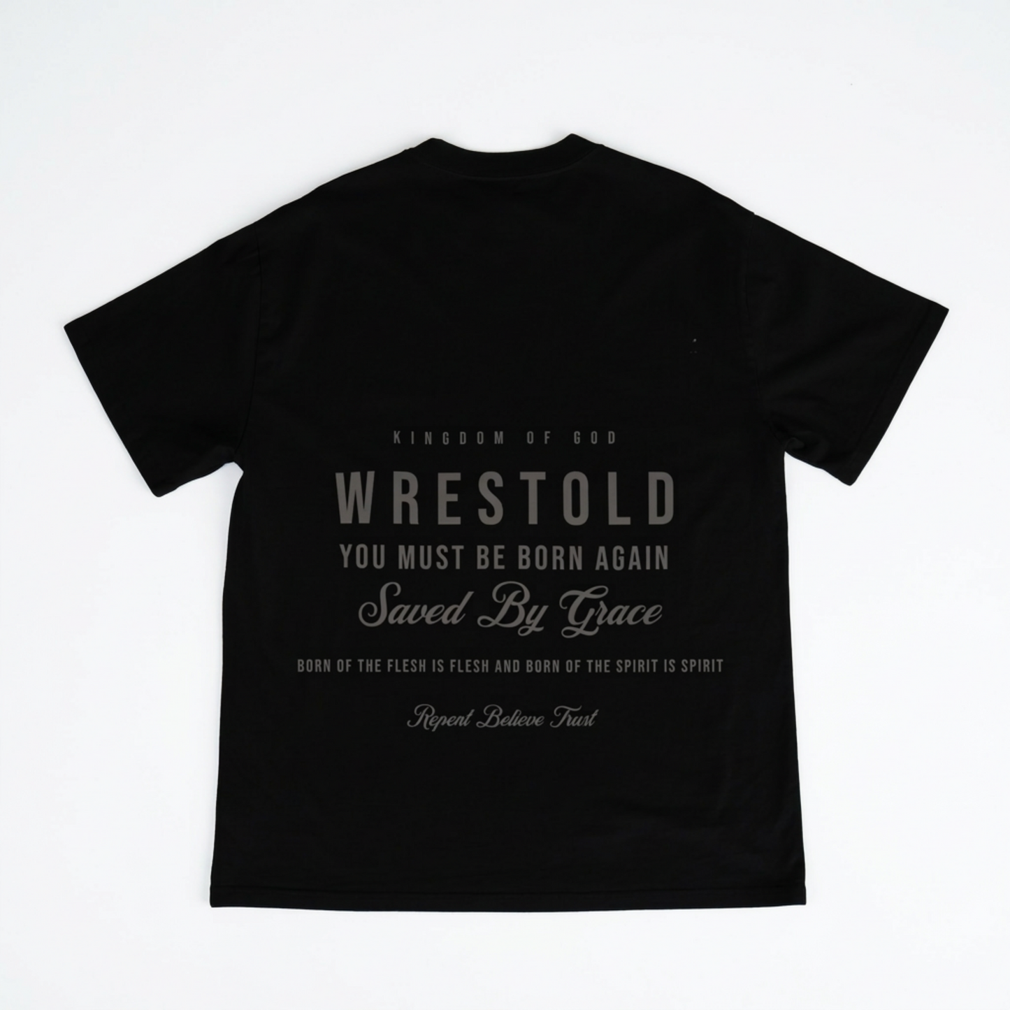 Born Again Black Tee