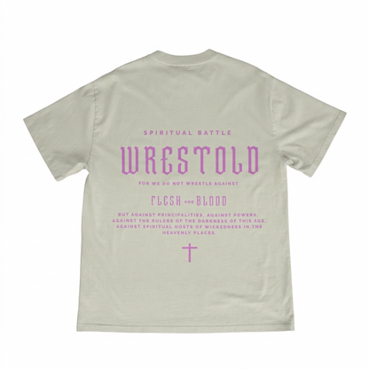 New Ephesians 6:12 Sand Tee