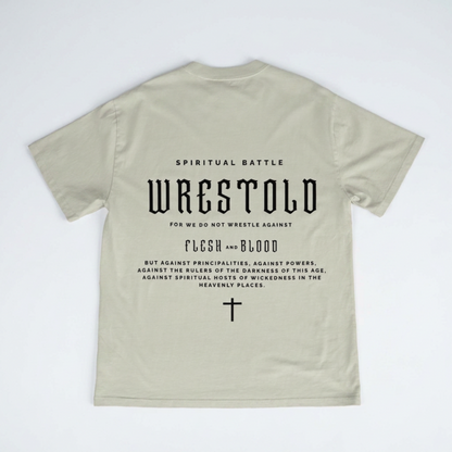 New Ephesians 6:12 Sand Tee