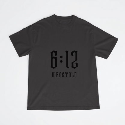 New Ephesians 6:12 Grey Tee