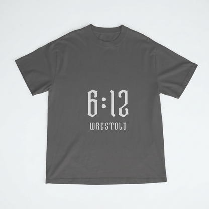New Ephesians 6:12 Grey Tee